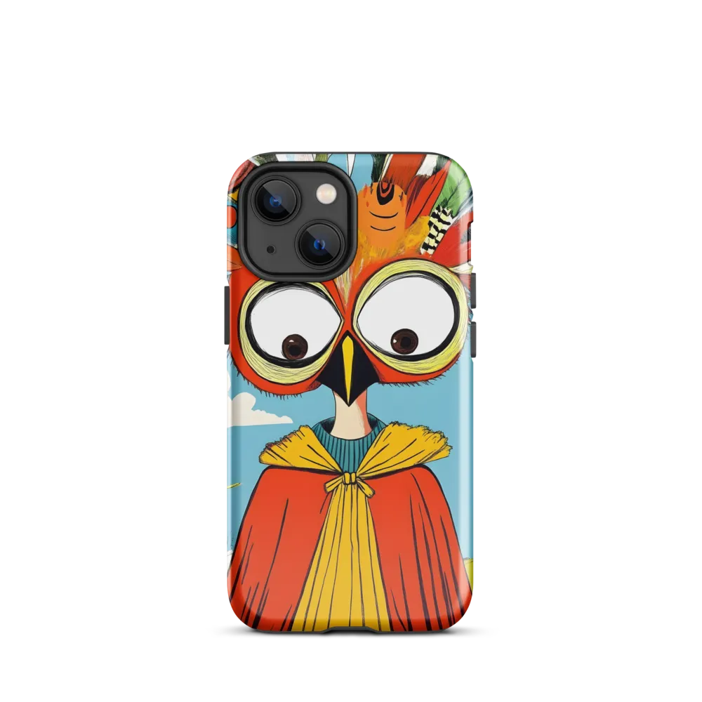 A Whimsical Encounter: The Owl-Human Fusion