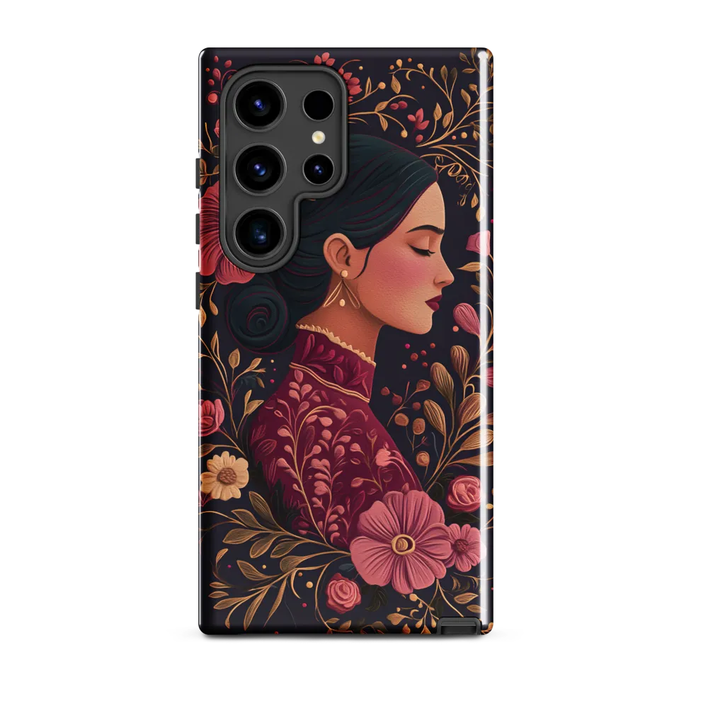 Portrait of Serenity | Phone Case |  S24 Ultra | Tough Case | Glossy