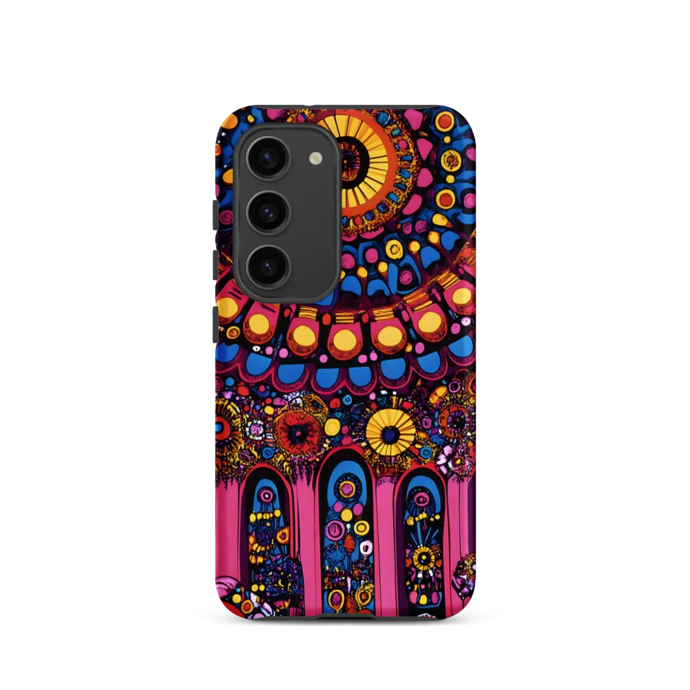 Whimsical Mandala Symphony | Phone Case |  S23 | Tough Case | Matte