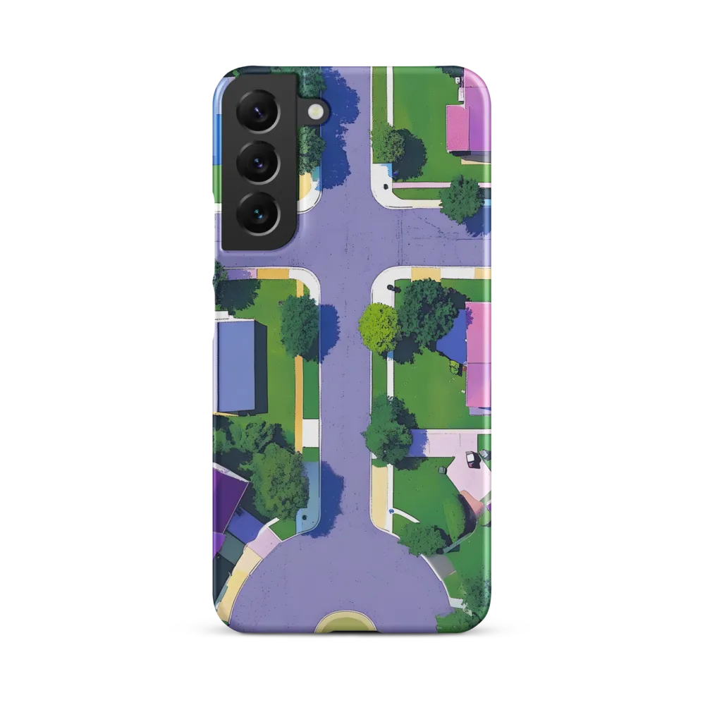 Aerial Harmony: Suburban Crossroads