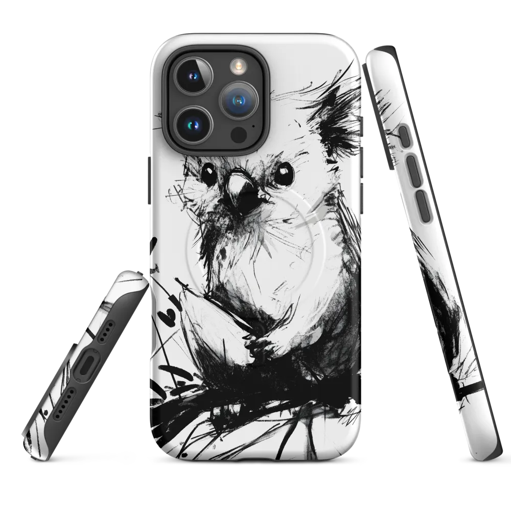 Whimsical Koala in Ink