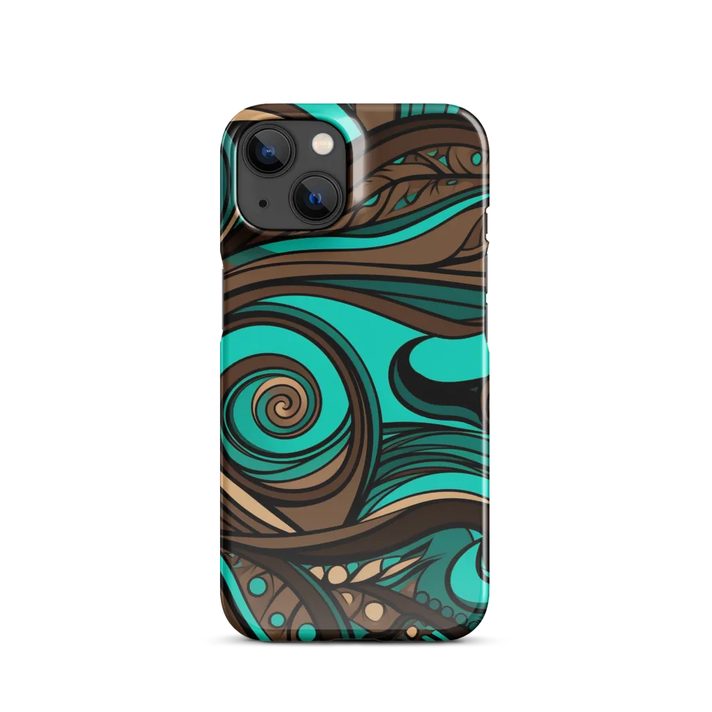 Fluctuating Currents | Phone Case |  14 | Snap Case | Glossy