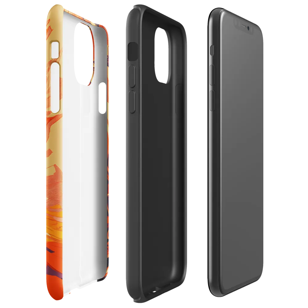 Into the Flames of Motion | Phone Case |  11 Pro Max | Tough Case | Glossy