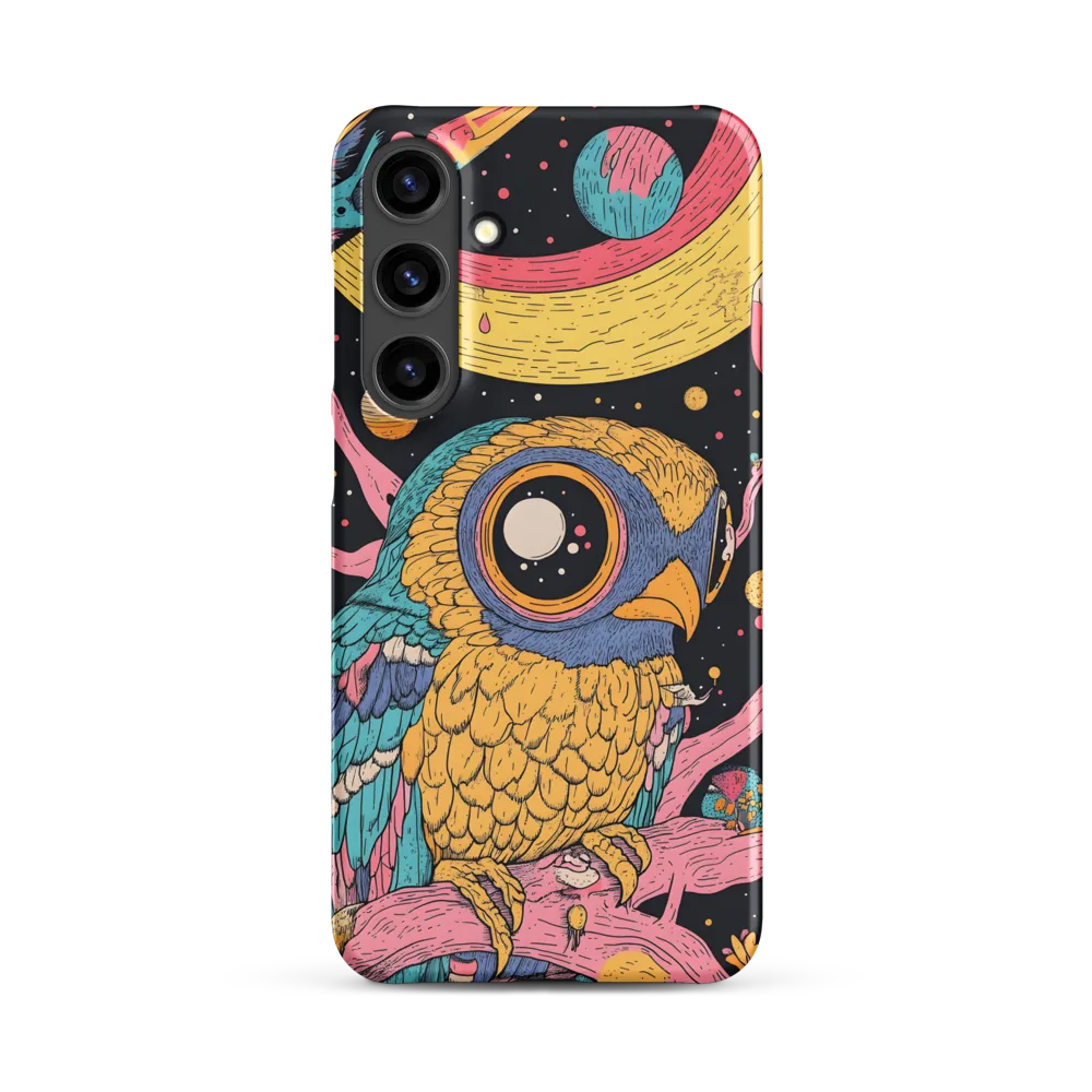 Whimsical Cosmic Owl