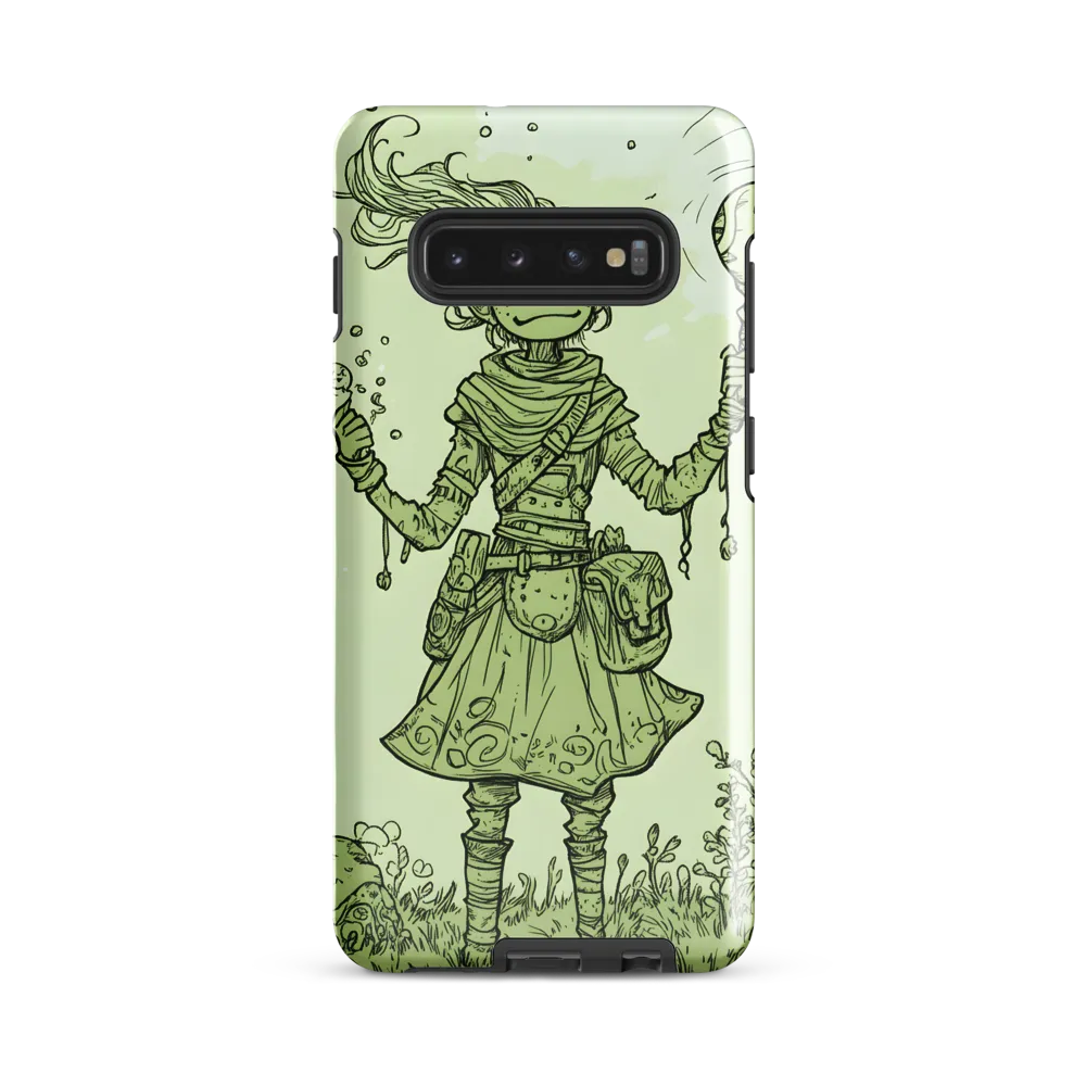 The Enigmatic Sorcerer | Phone Case |  S10 Plus | Tough Case | Glossy