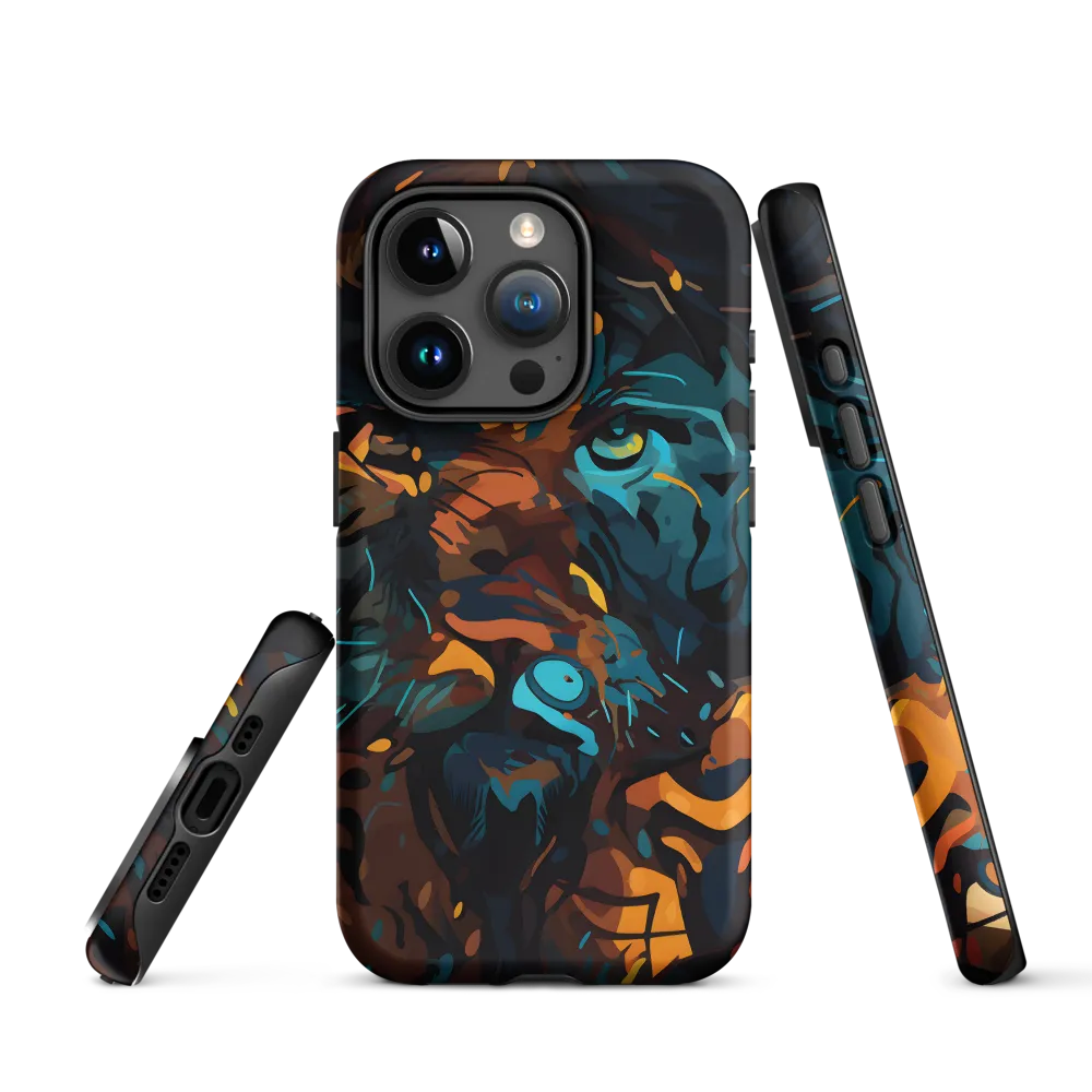 Tropical Enigma: A Wildlife Quartet | Phone Case |  15 Pro | Tough Case | Matte