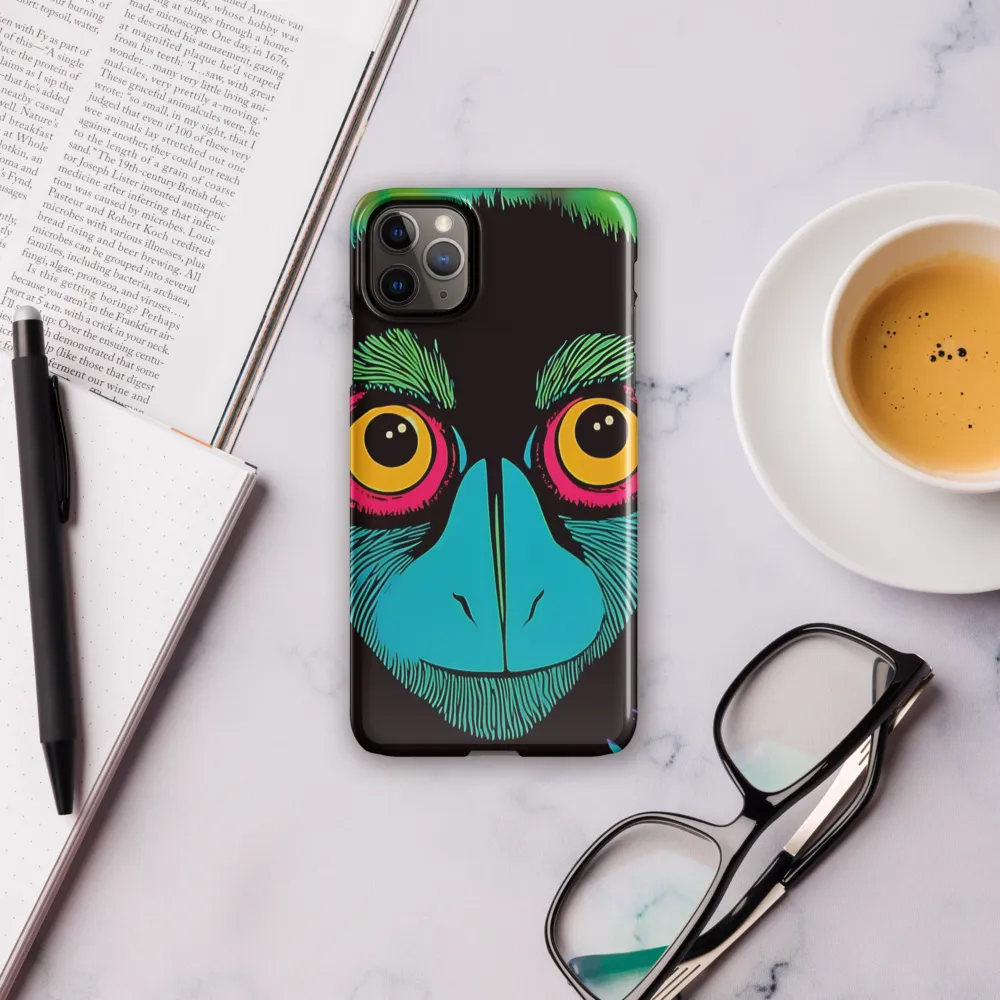 Whimsical Monkey Reflection | Phone Case |  11 Pro Max | Snap Case | Glossy