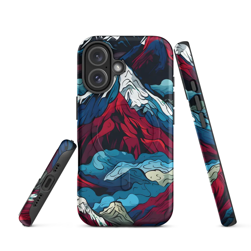 Mountain Majesty: An Abstract Voyage