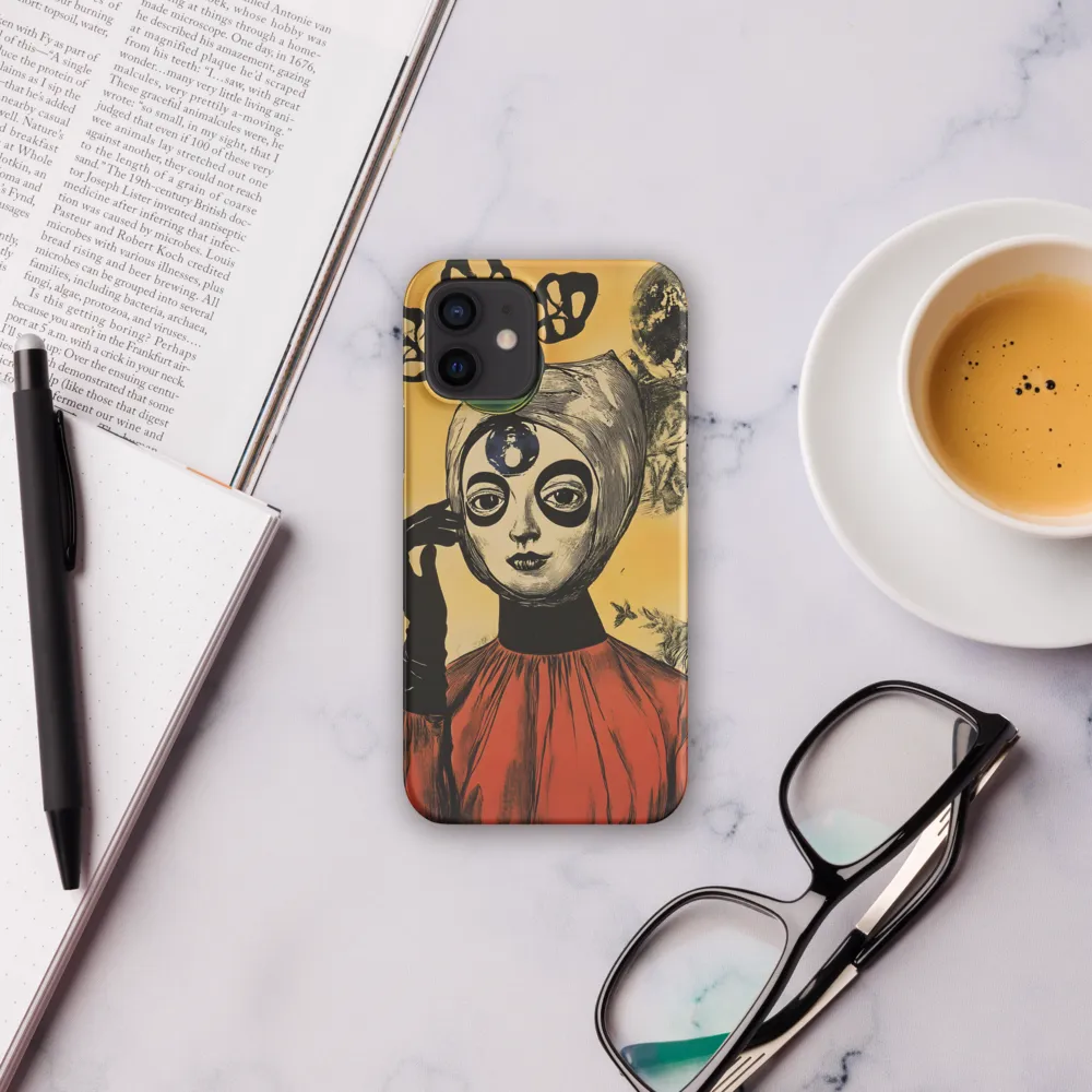 Enigmatic Portrait of Surrealism | Phone Case |  12 | Snap Case | Matte