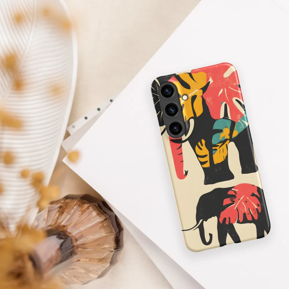Tropical Elegance: The Elephant's Dance