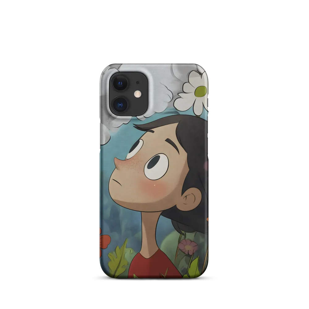 Curiosity in Bloom | Phone Case |  12 Mini | Snap Case | Matte