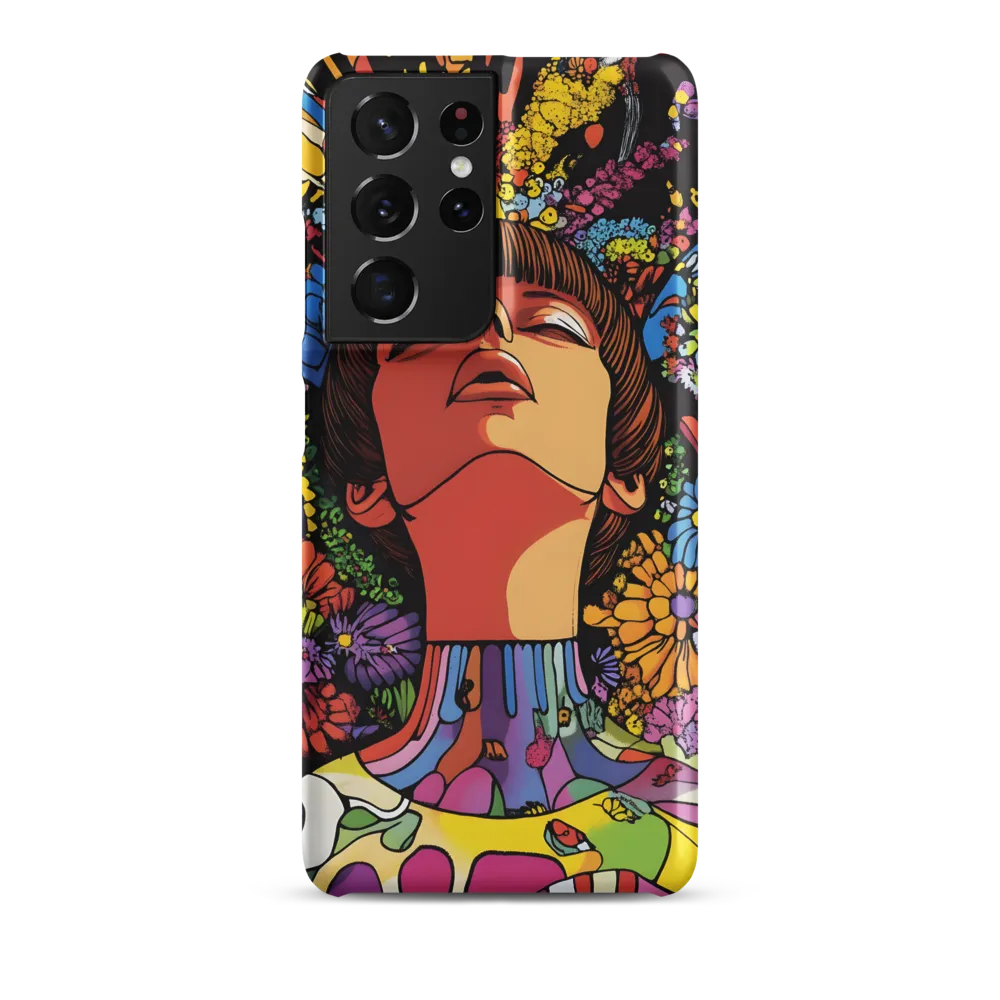 Vibrant Ecstasy: A Psychedelic Portrait