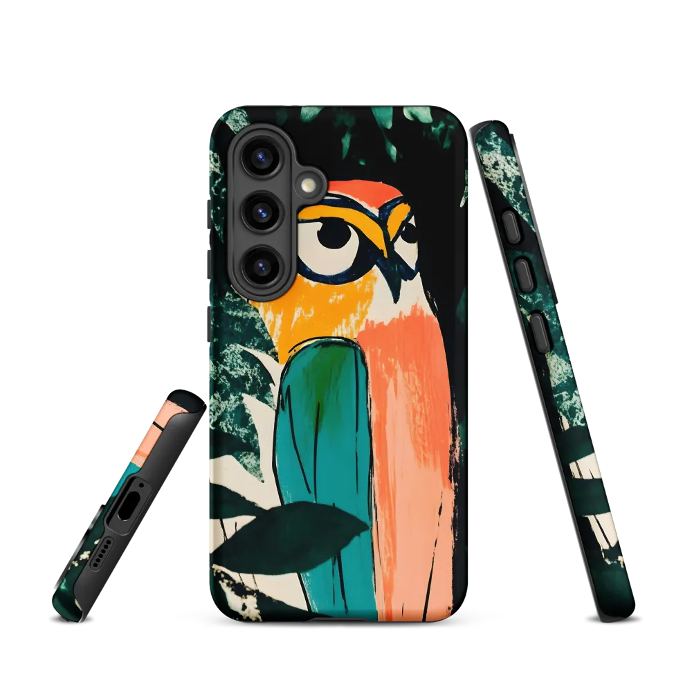 Camouflaged Majesty: The Abstract Owl