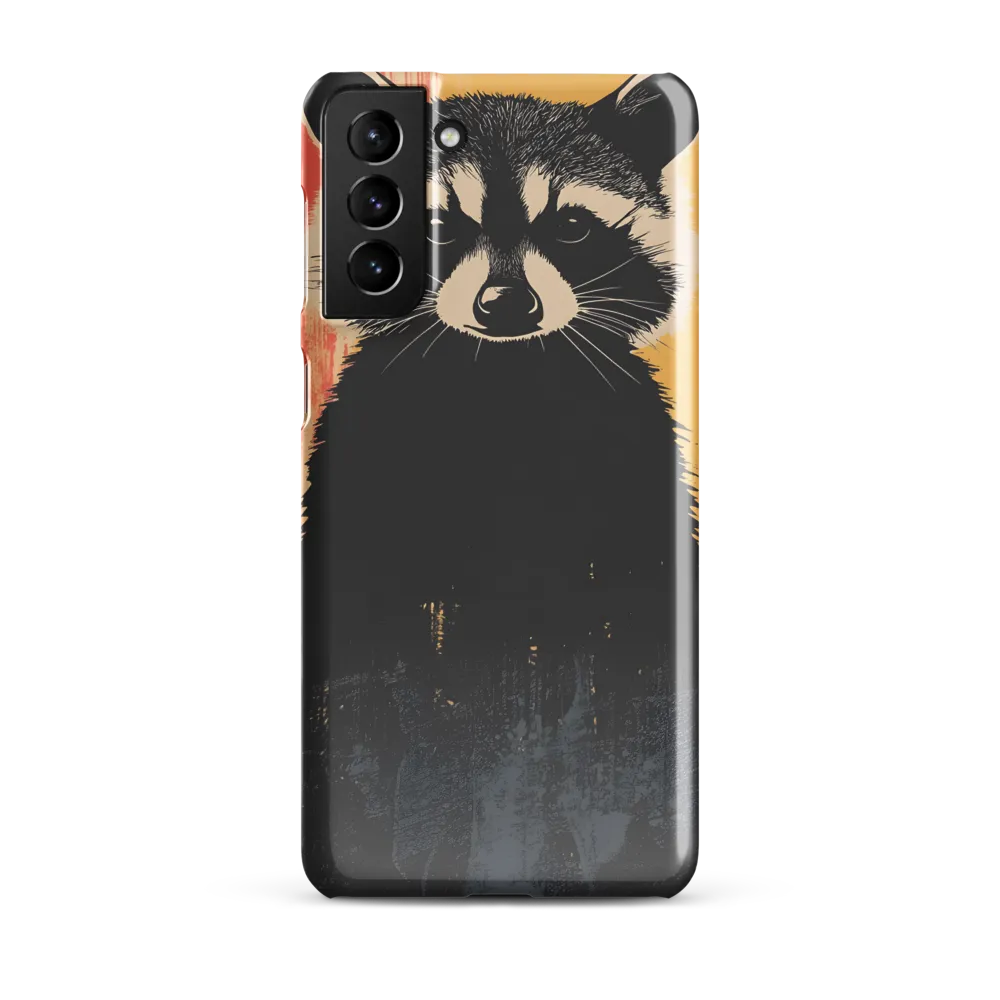 Whimsical Raccoon Portrait | Phone Case |  S21 Plus | Snap Case | Glossy