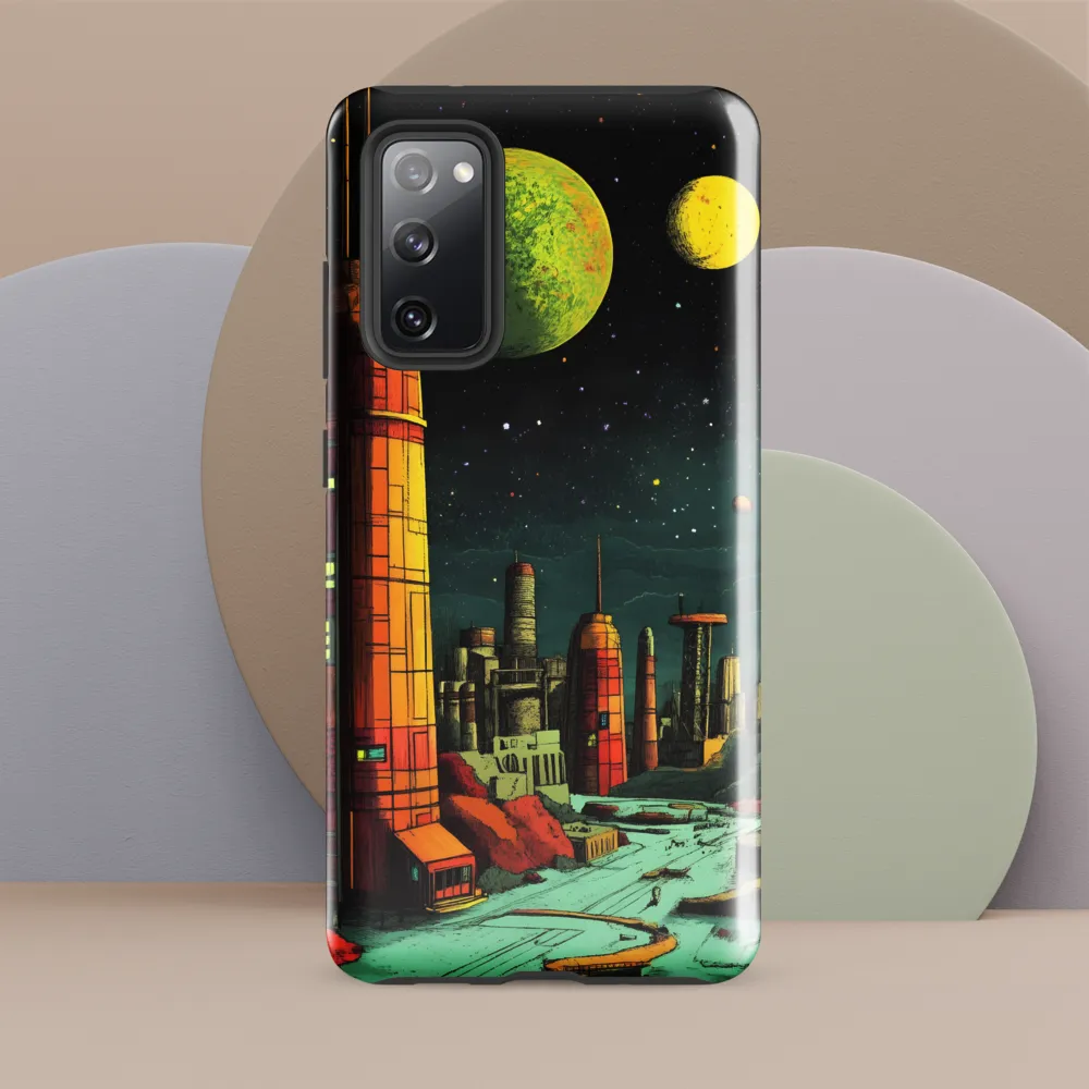 Cosmic Cityscape | Phone Case |  S20 FE | Tough Case | Glossy