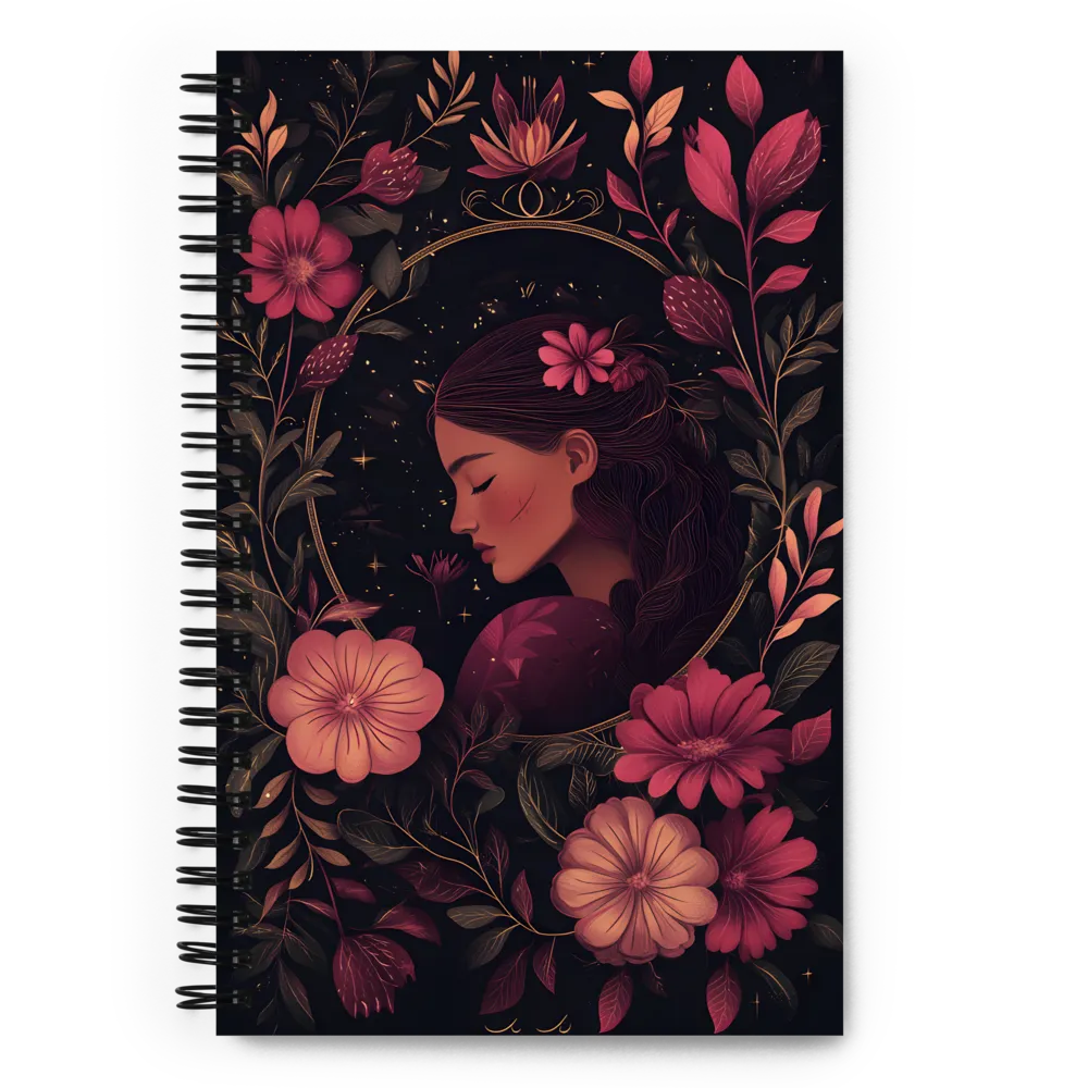 Whispers of Serenity | Spiral Notebook