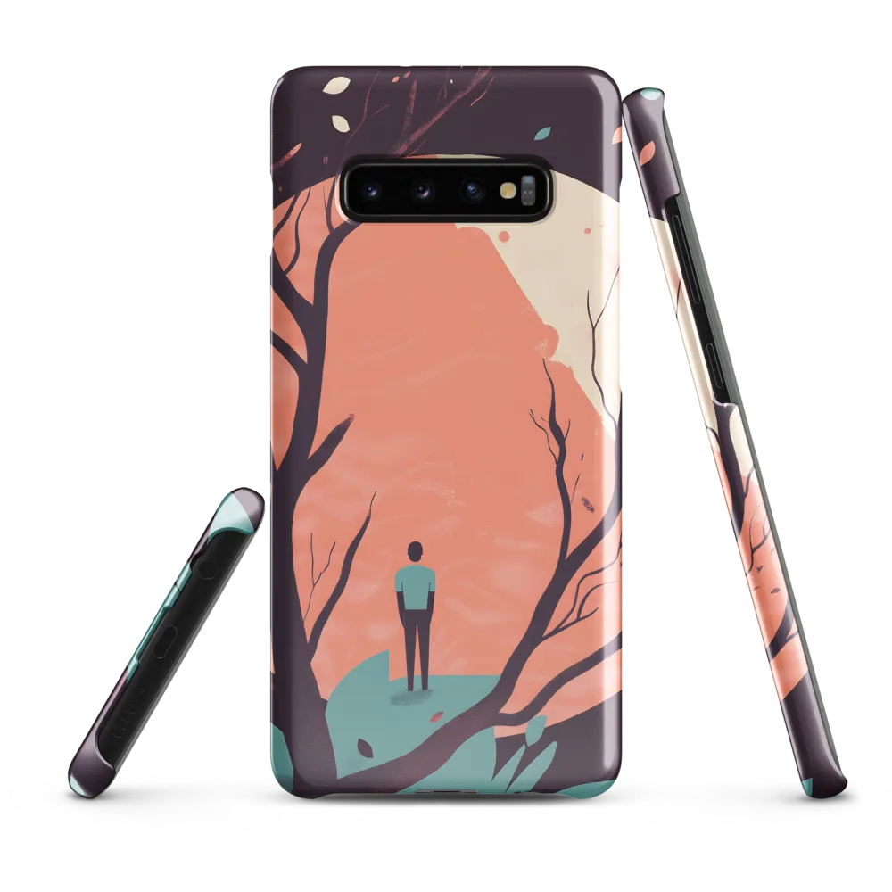 Silent Contemplation | Phone Case |  S10 Plus | Snap Case | Glossy