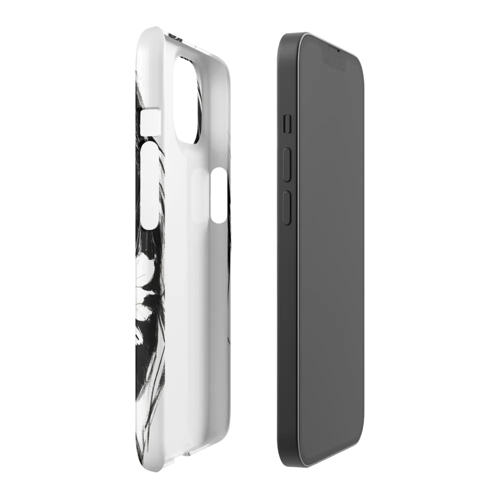 Serenity in Ink | Phone Case |  14 | Snap Case | Matte