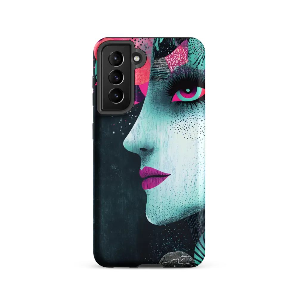 Mystical Beauty in Blue and Pink | Phone Case |  S21 | Tough Case | Matte