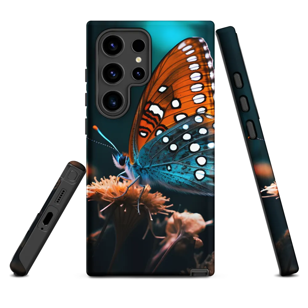 Whispers of Color: The Butterfly's Embrace
