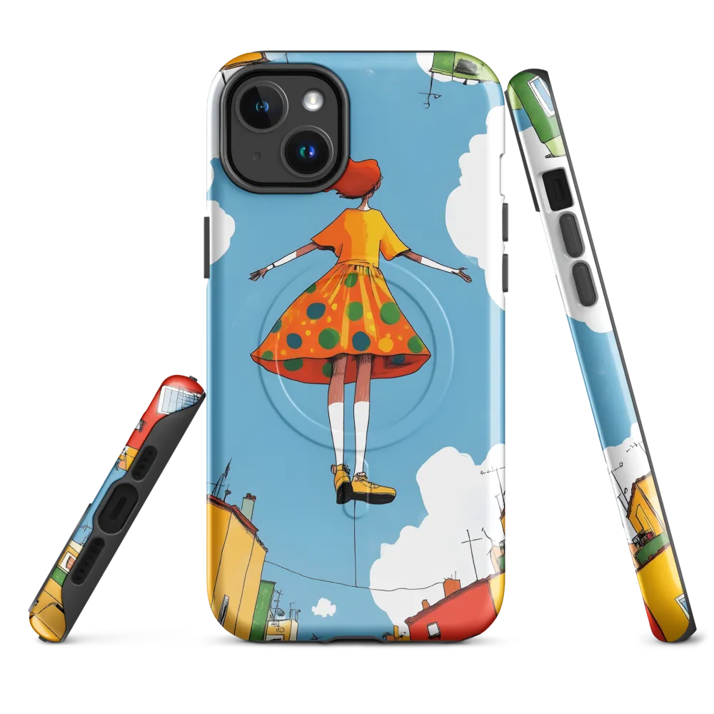 Floating Dreams in a Colorful Sky