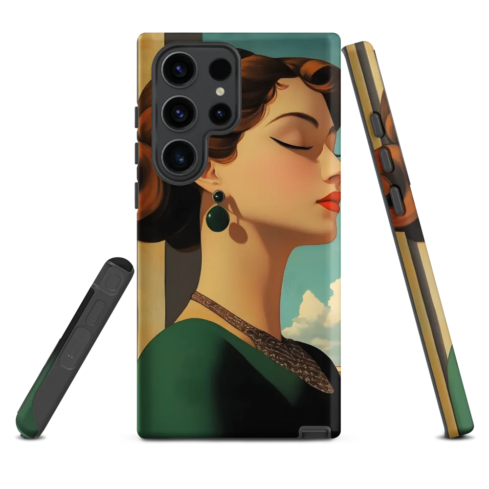 Elegance in Art Deco: A Portrait of Grace