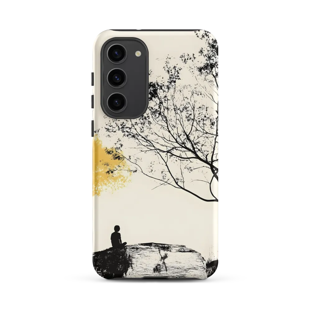 Whispers of Solitude | Phone Case |  S23 Plus | Tough Case | Matte