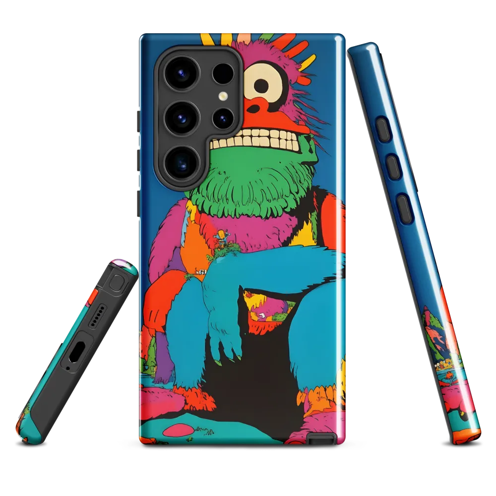 Whimsical Giant: A Playful Monster Encounter