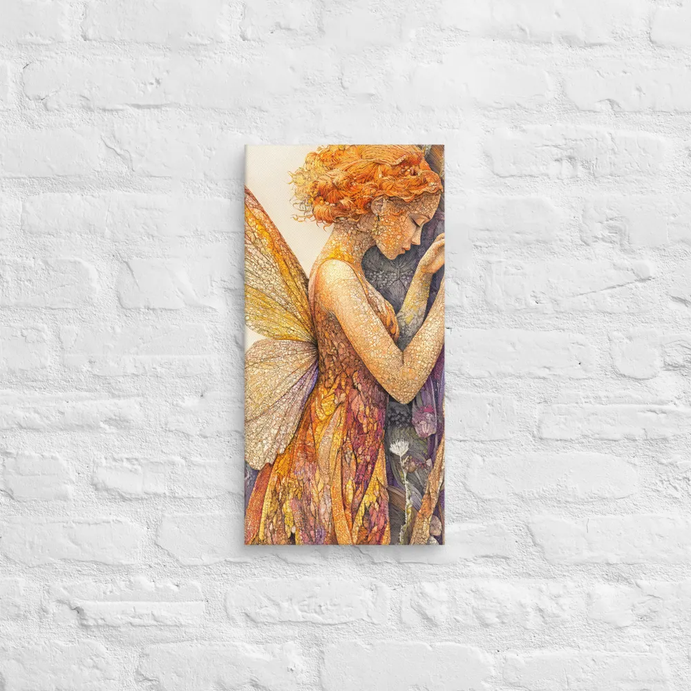 Whispers of the Frosted Meadow | Canvas | 10″×20″