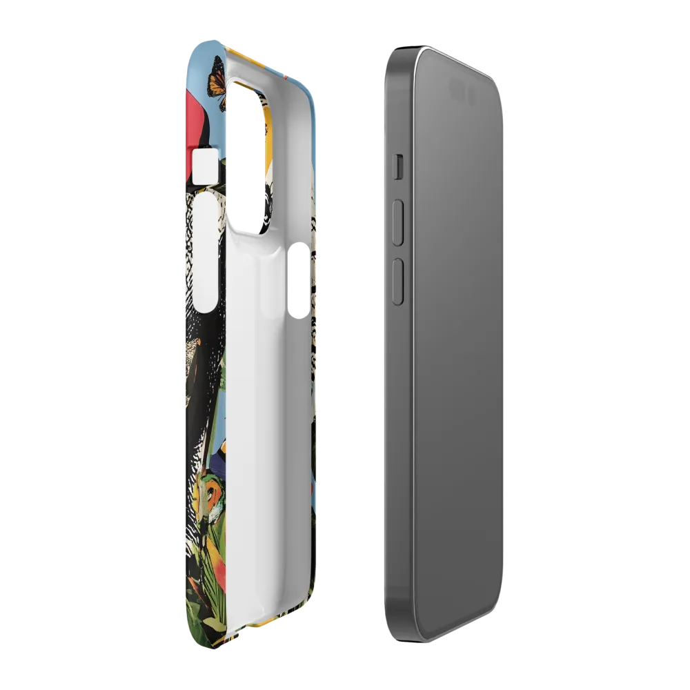 Harmony of Nature: The Elephant's Embrace | Phone Case |  14 Pro | Snap Case | Matte