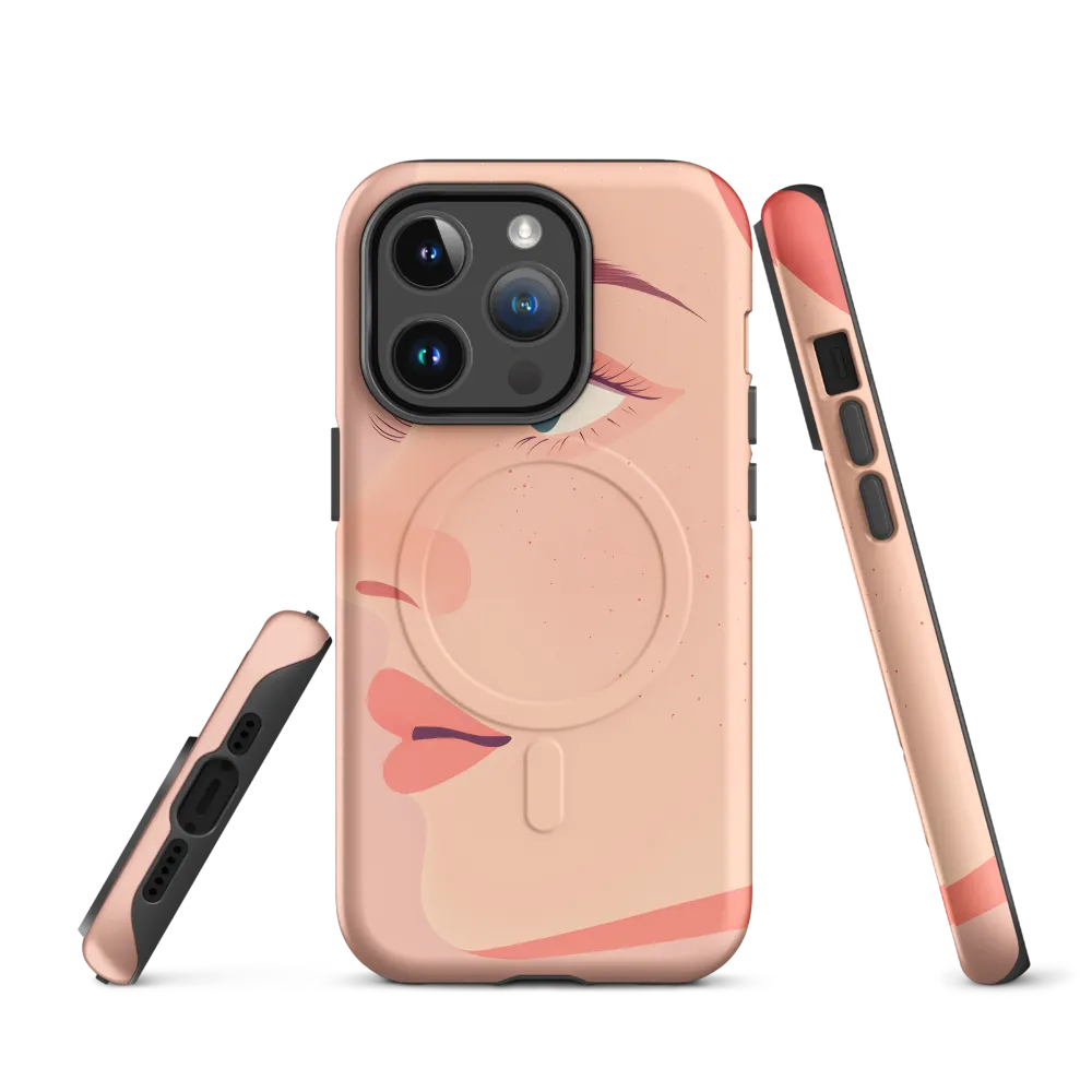 Serenity in Profile | Phone Case |  14 Pro | MagSafe® Tough Case | Matte