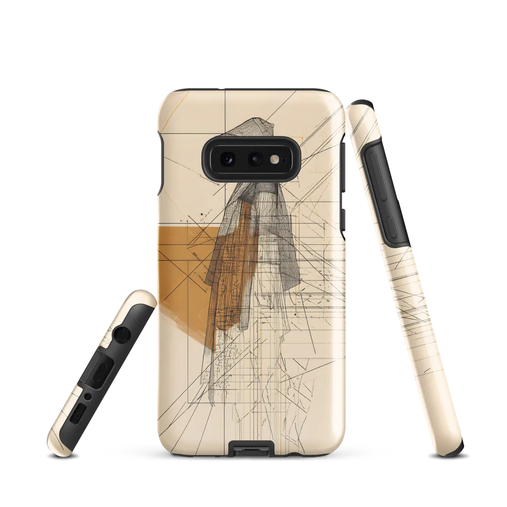 Abstract Profile: A Minimalist Exploration | Phone Case |  S10e | Tough Case | Glossy