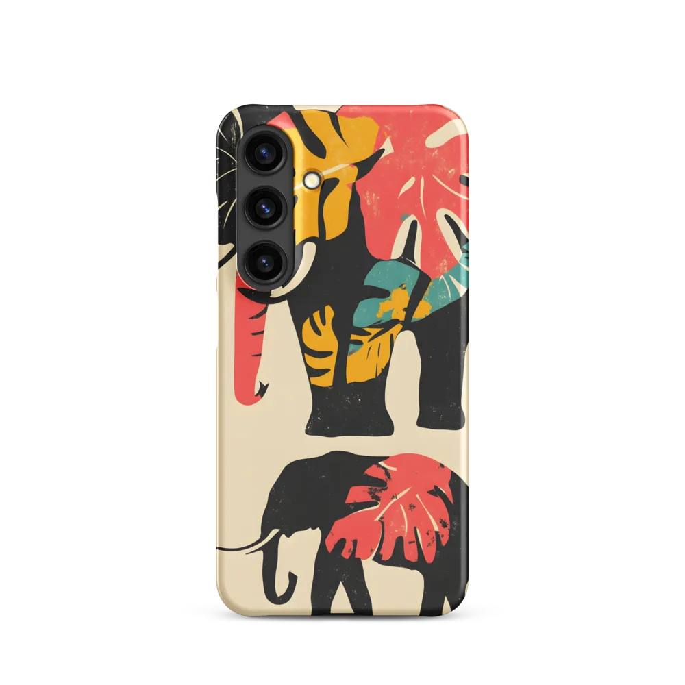 Tropical Elegance: The Elephant's Dance