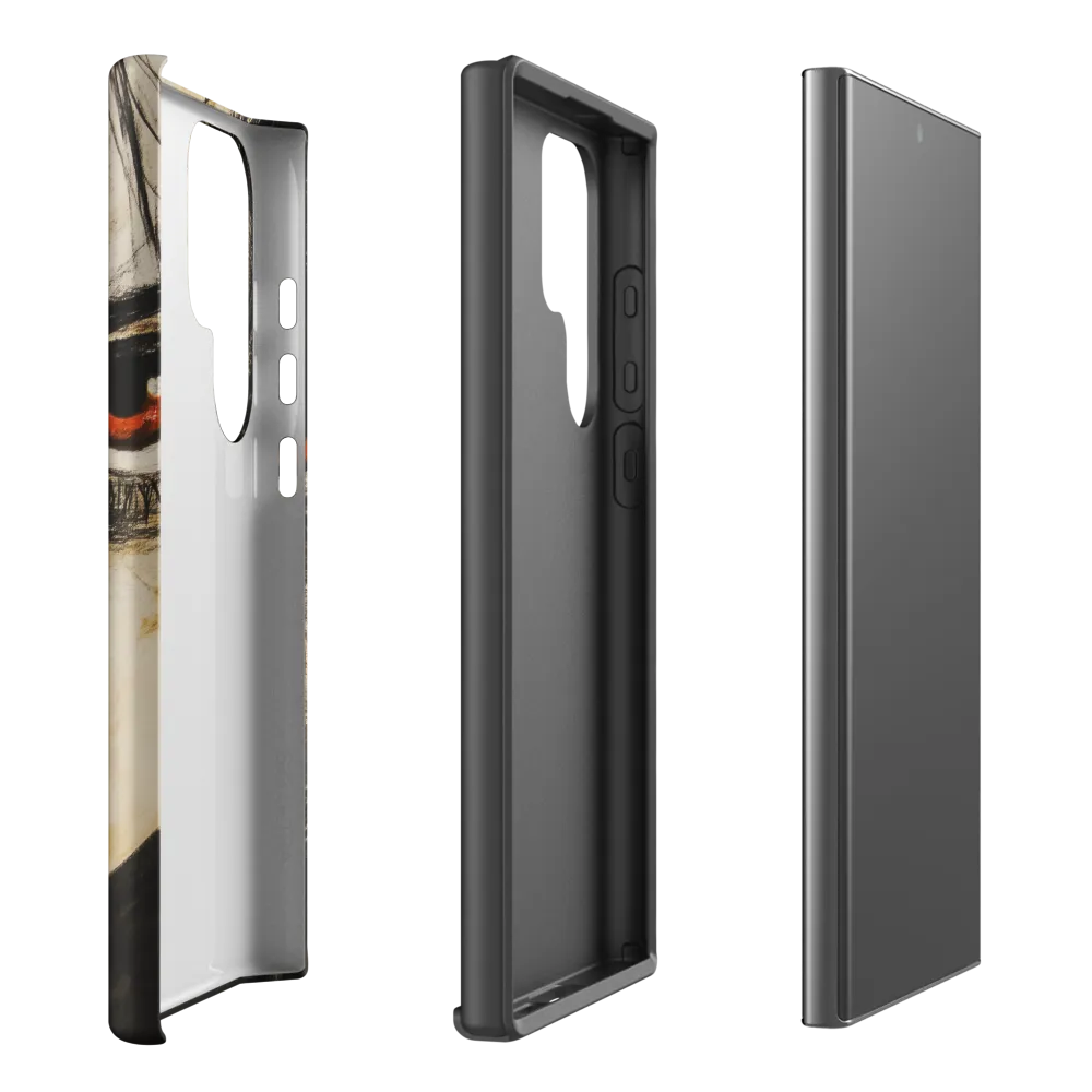 Gaze of Intensity | Phone Case |  S23 Ultra | Tough Case | Matte