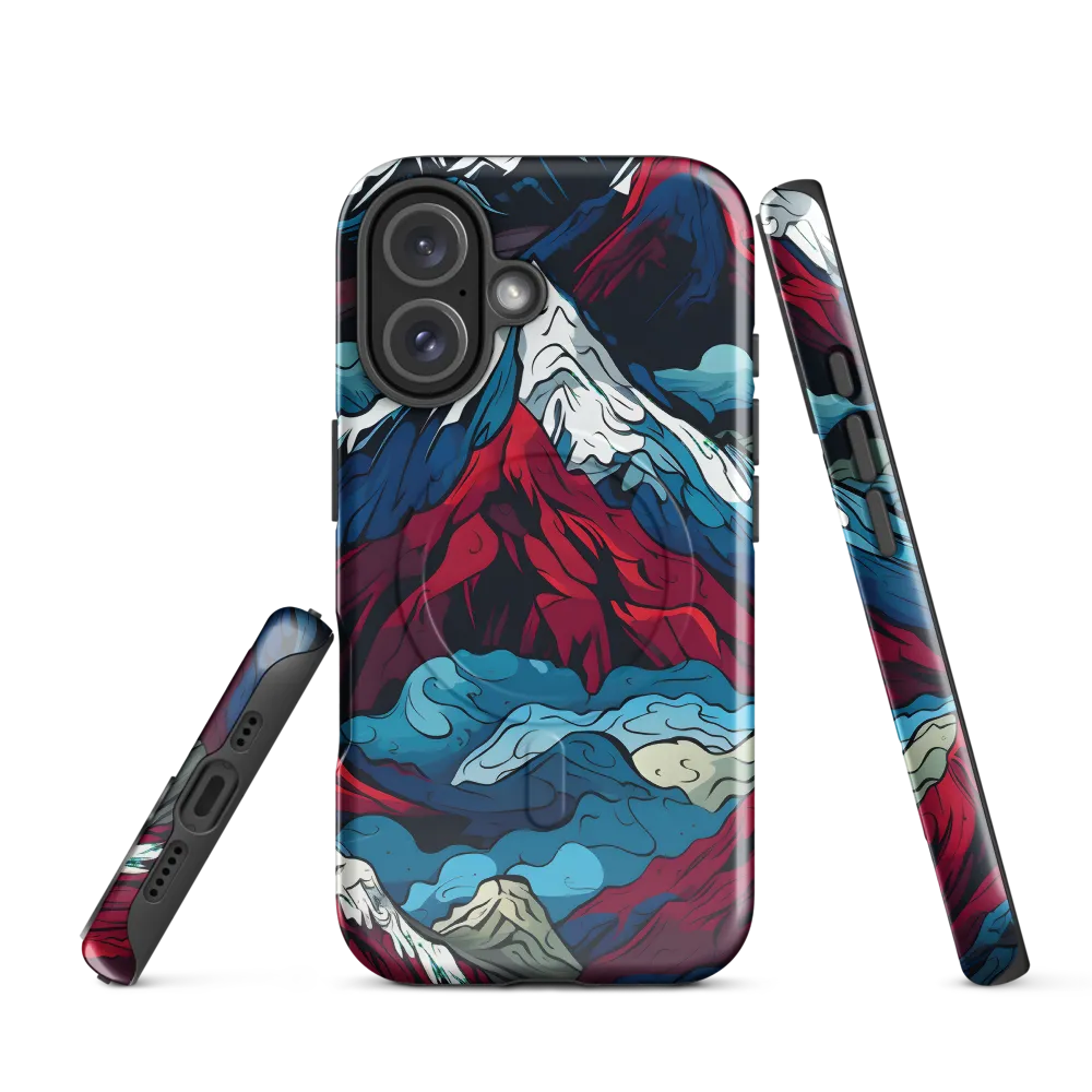 Mountain Majesty: An Abstract Voyage