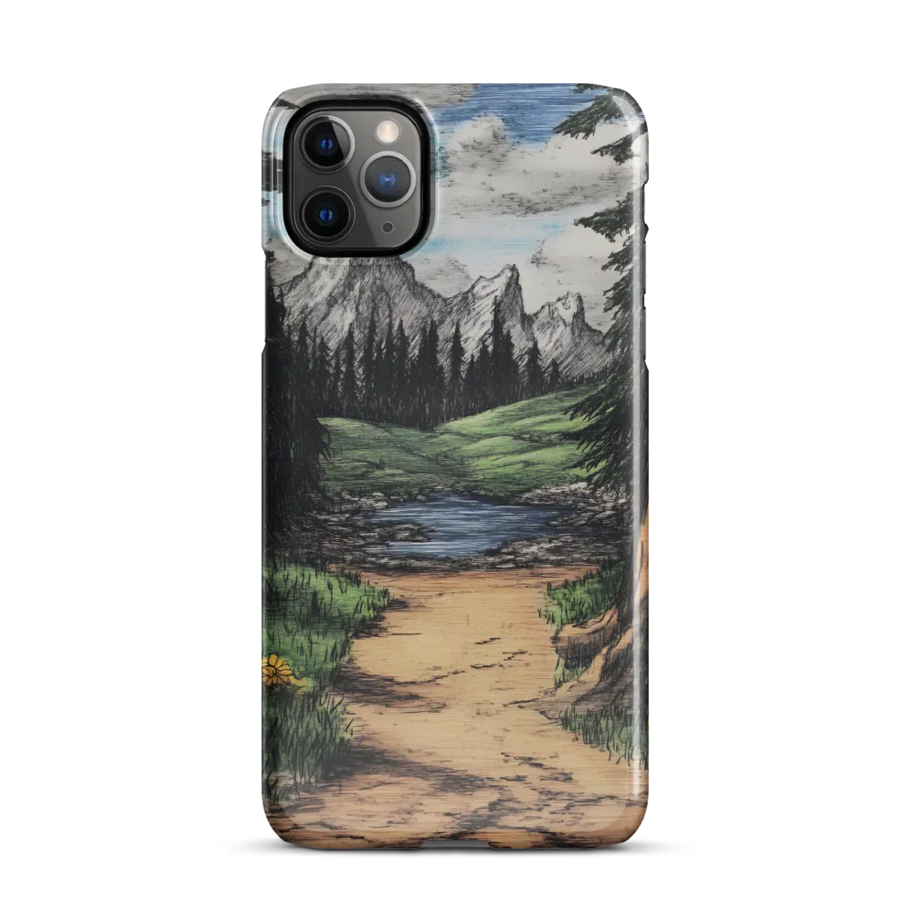 Pathway to Serenity | Phone Case |  11 Pro Max | Snap Case | Glossy