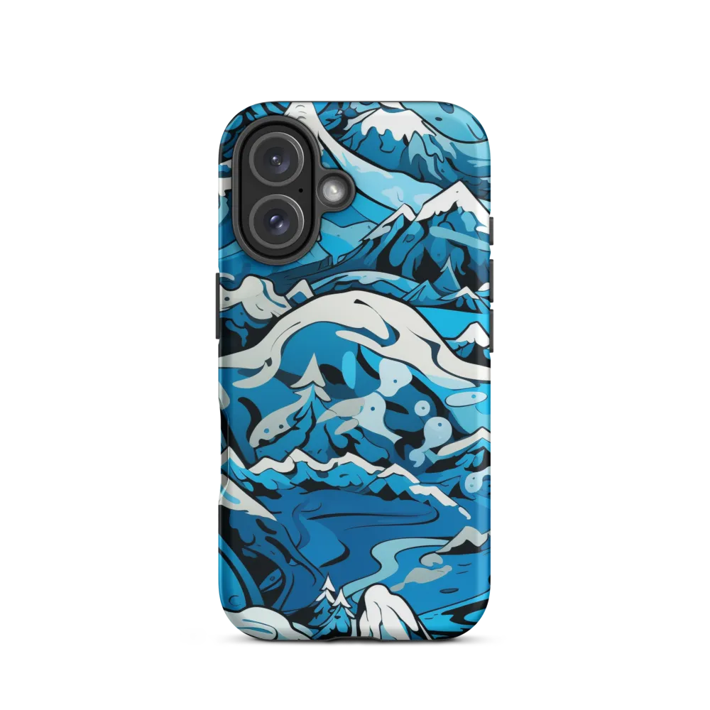 Frozen Harmony: A Blue Mountain Odyssey
