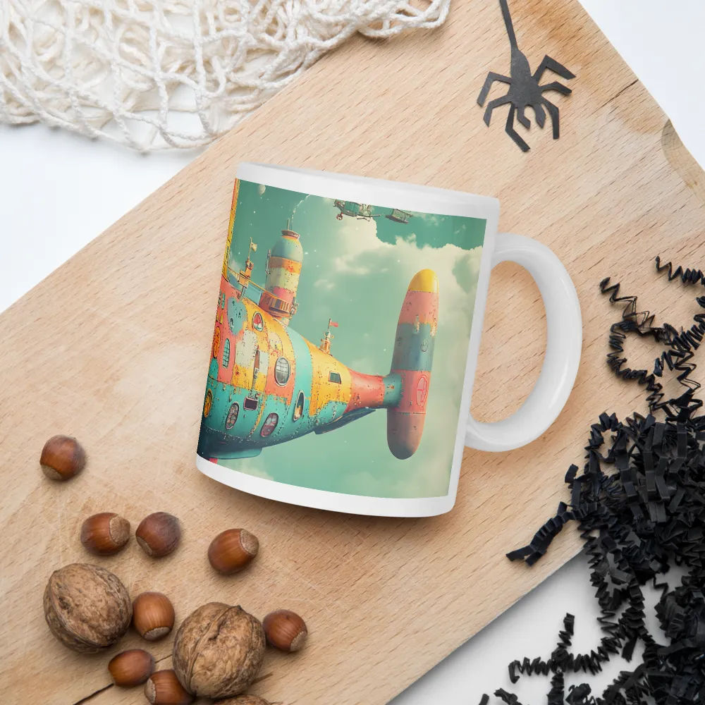 Submerged Dreams: A Whimsical Voyage | Mugs | Multiple Sizes & Colors