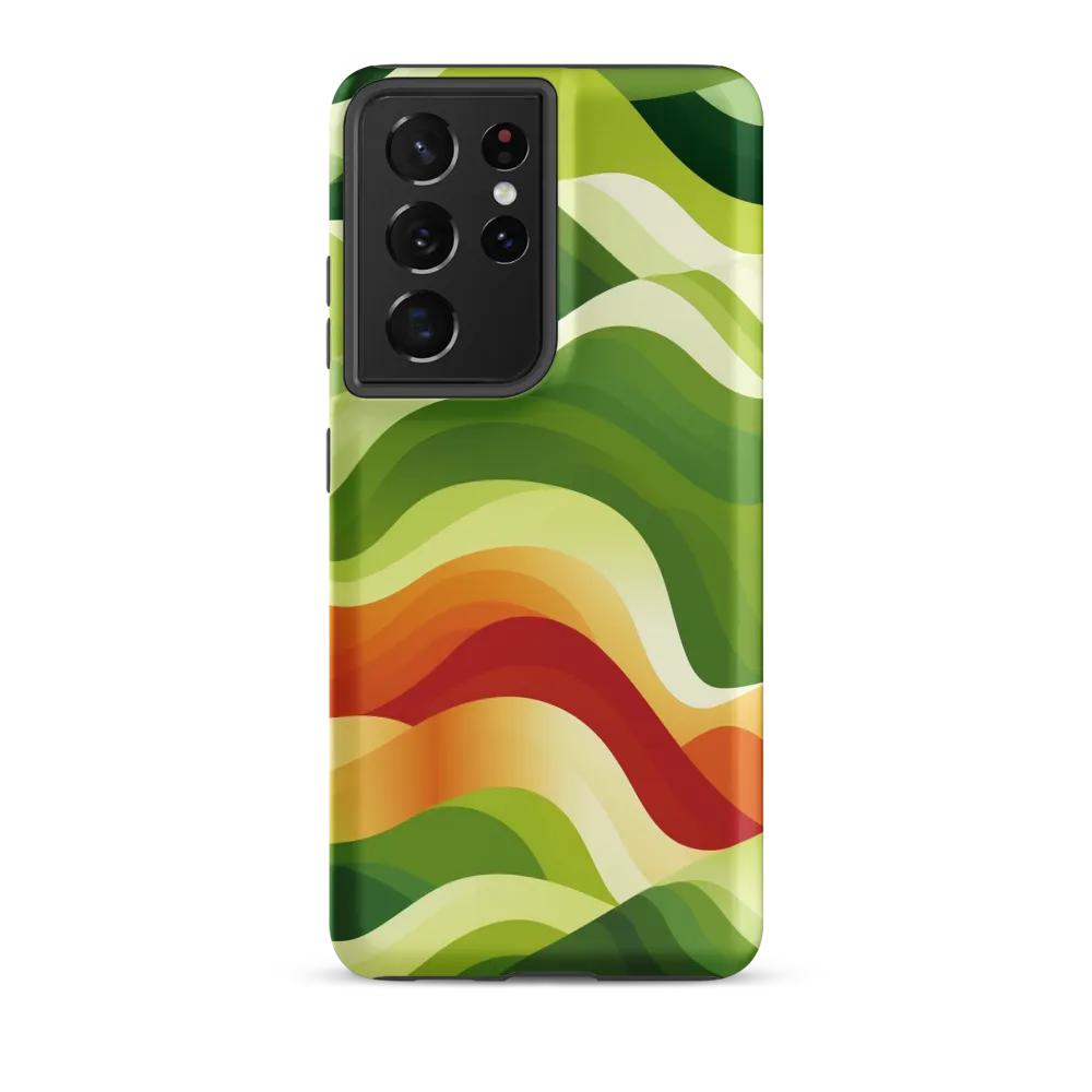 Waves of Nature | Phone Case |  S21 Ultra | Tough Case | Matte