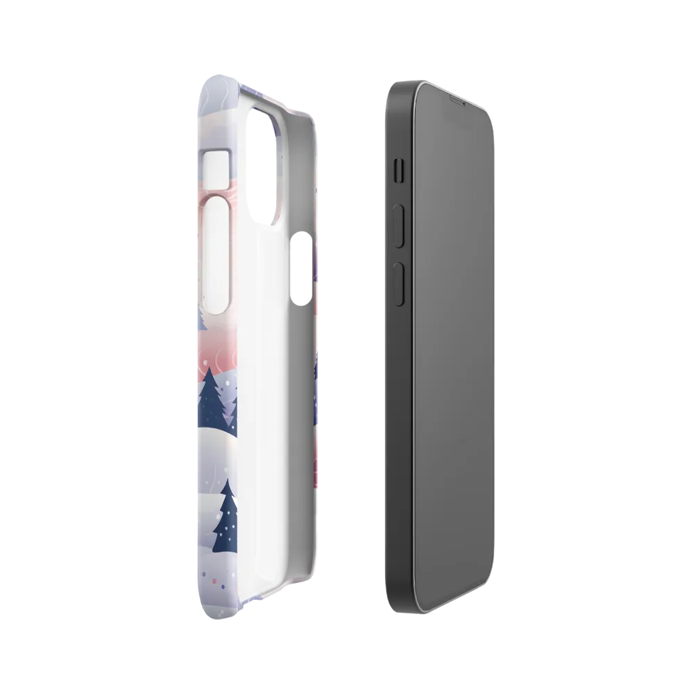 Dreamy Winter Landscape | Phone Case |  13 Mini | Snap Case | Glossy