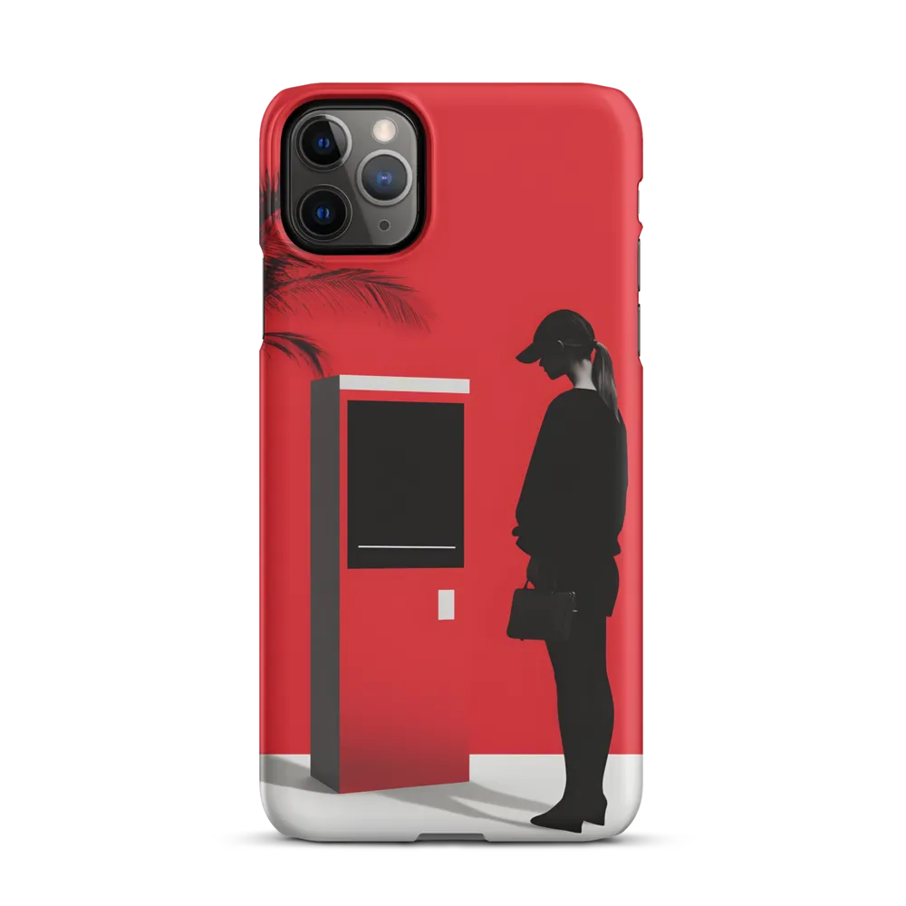 Contemplation in Red | Phone Case |  11 Pro Max | Snap Case | Matte