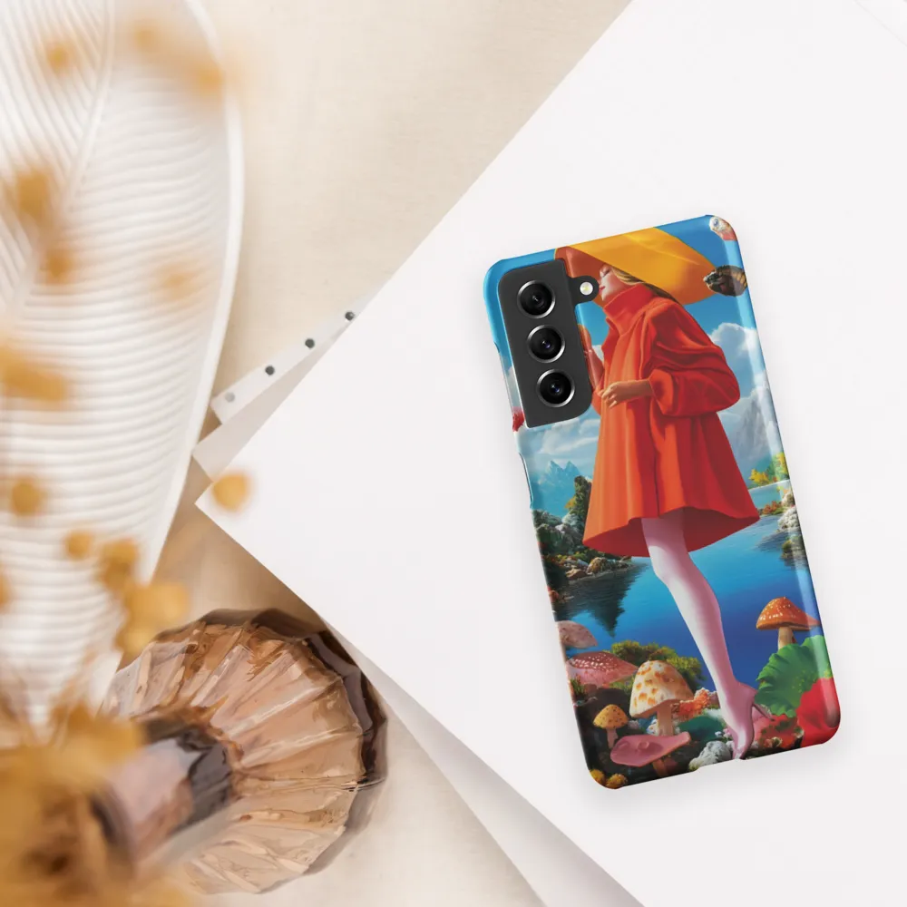 Dreamscape in Orange and Blue