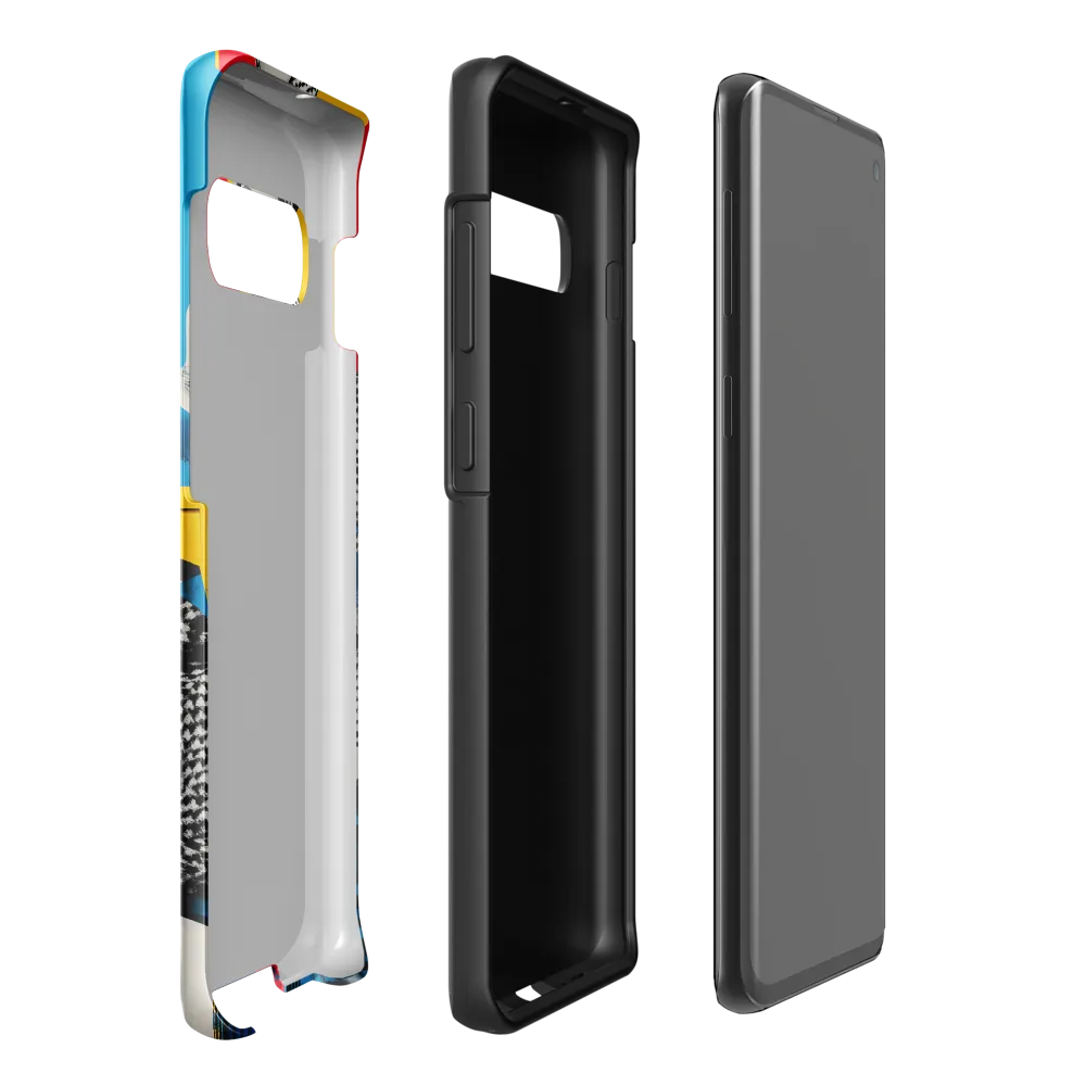 Vibrant Echoes of Fashion | Phone Case |  S10 Plus | Tough Case | Glossy