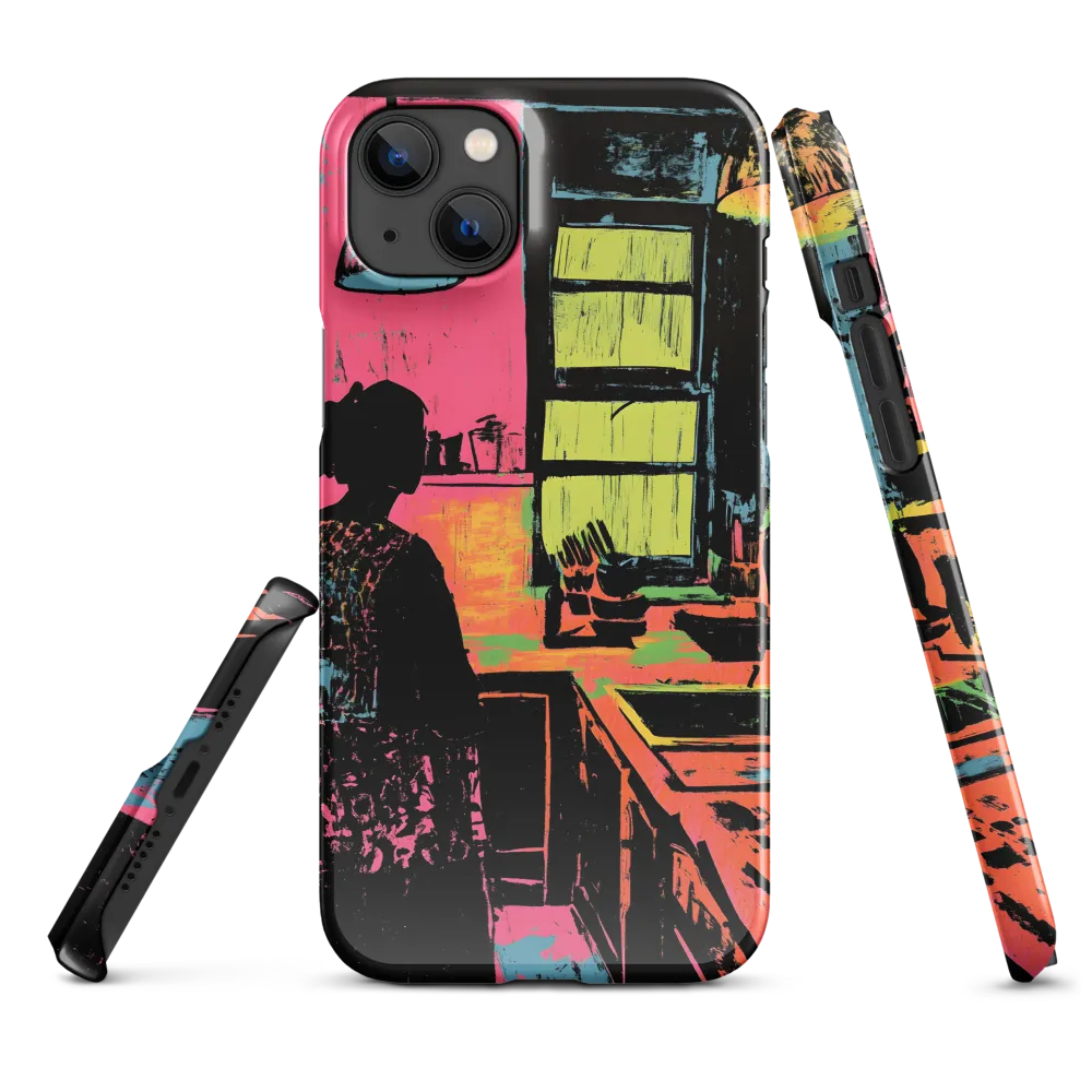 Echoes of Domestic Life | Phone Case |  14 Plus | Snap Case | Glossy