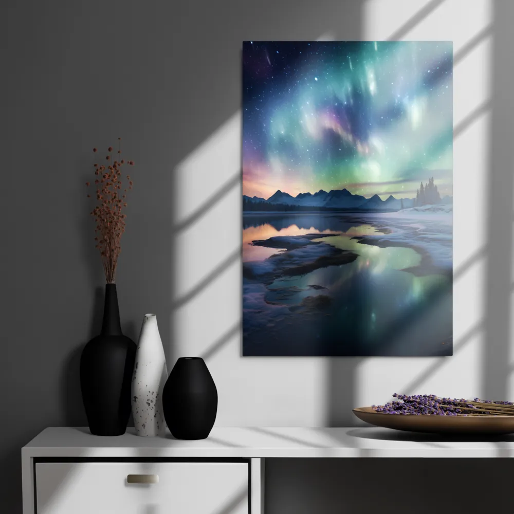 Ethereal Aurora: A Night Under the Stars