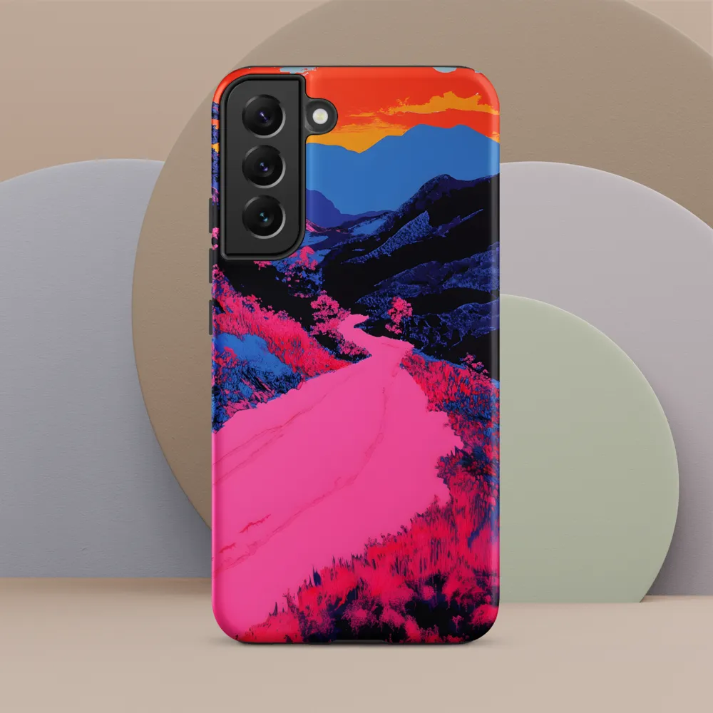 Ethereal Landscape in Vivid Hues
