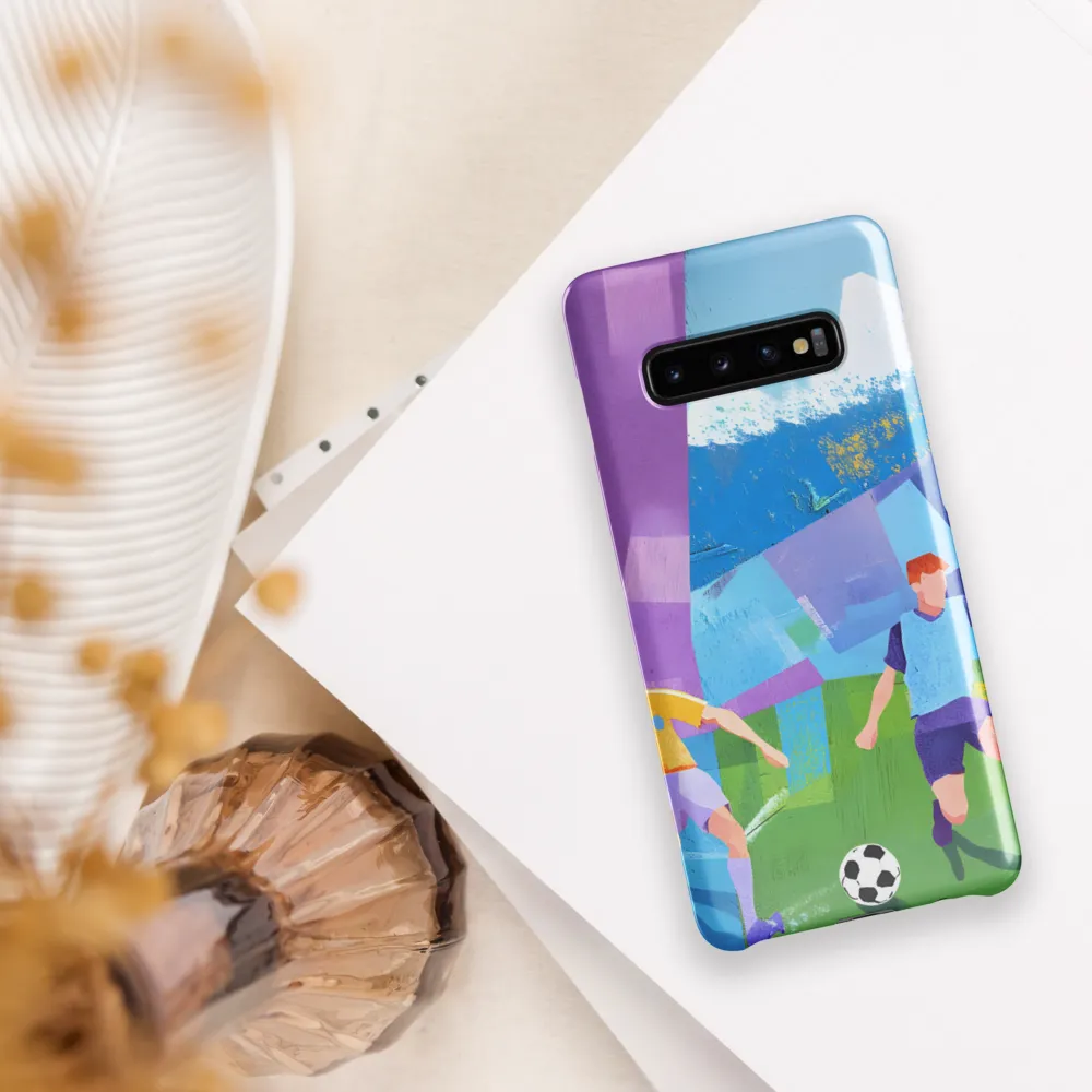 Dynamic Duel on the Field | Phone Case |  S10 Plus | Snap Case | Glossy