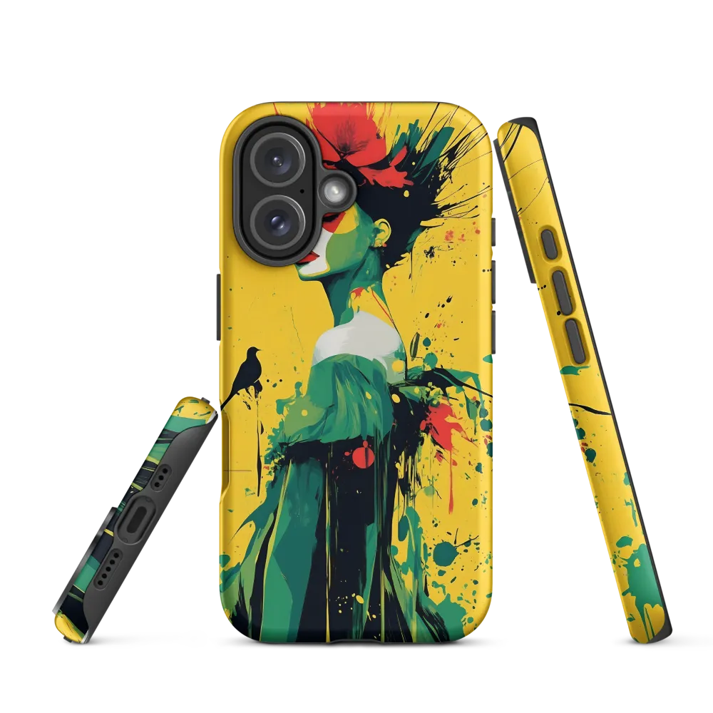 Echoes of Vibrance | Phone Case |  16 | Tough Case | Matte