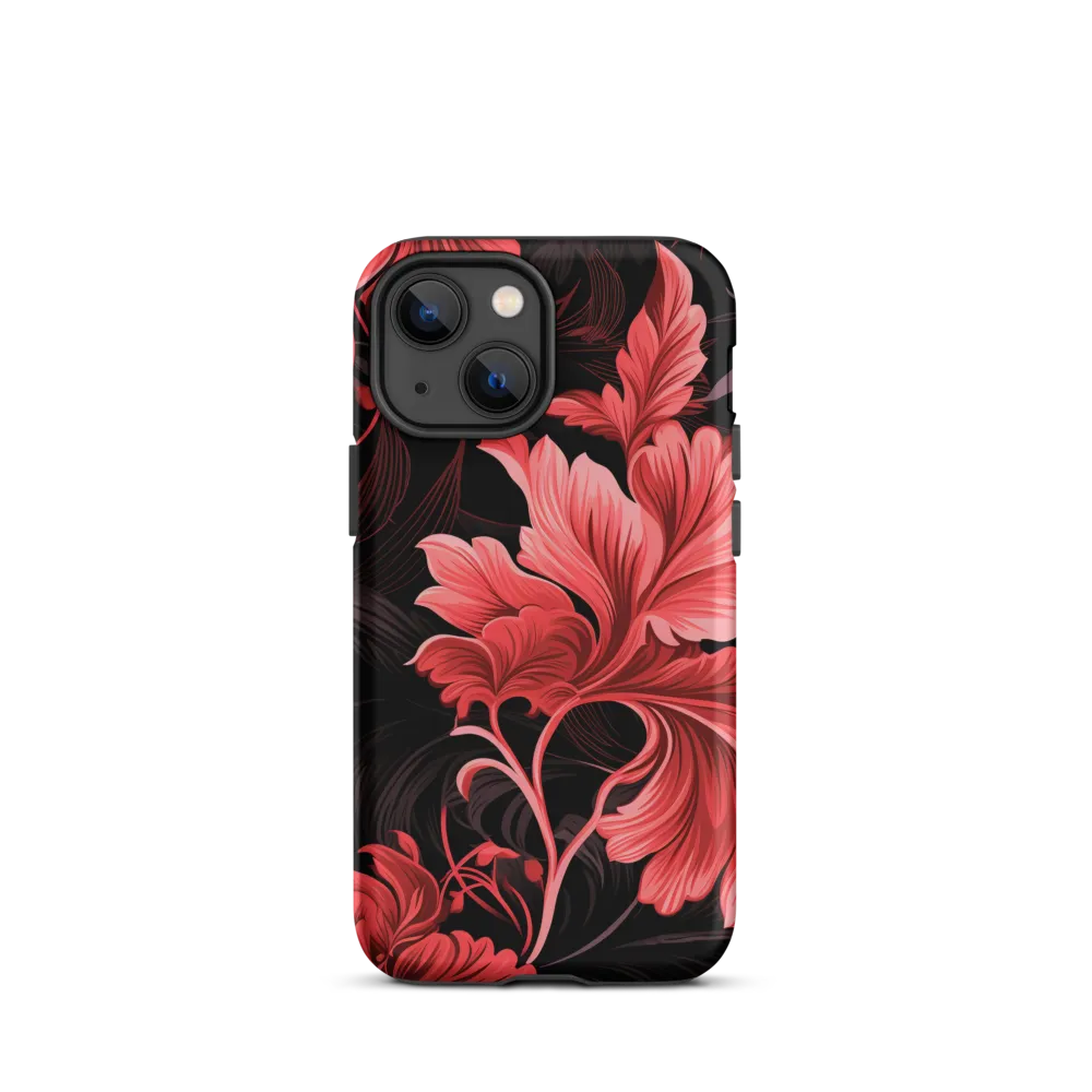 Tropical Elegance in Red