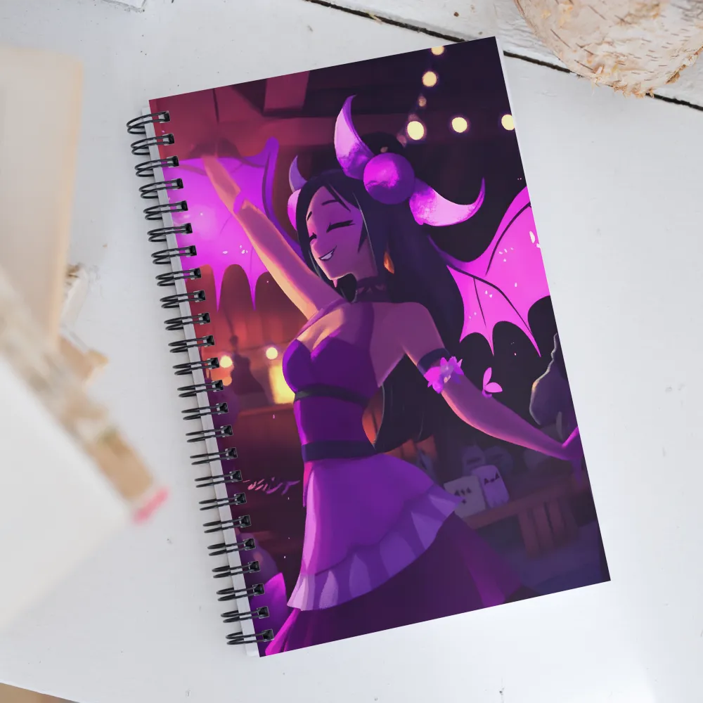 Dancing in Fantasy | Spiral Notebook